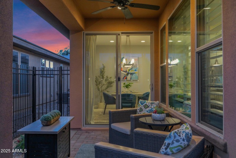 Patio Door to Dining Room