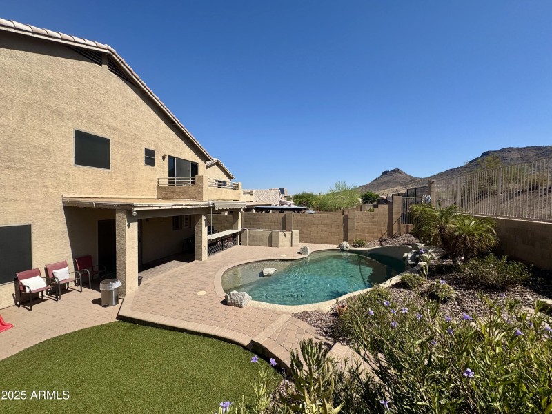 Resort-Style Pool with Mountain View