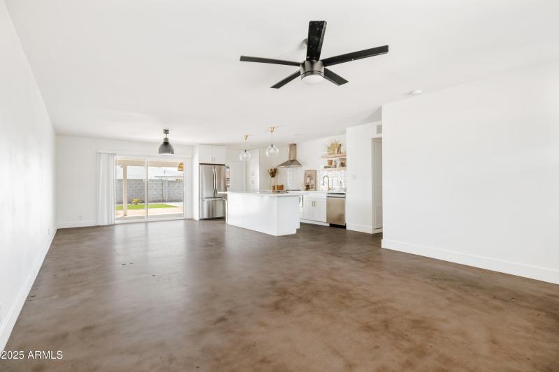 Living Room to Kitchen