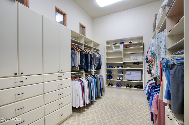 Expanded Primary Closet