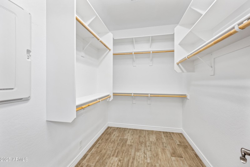 Main walk-in closet