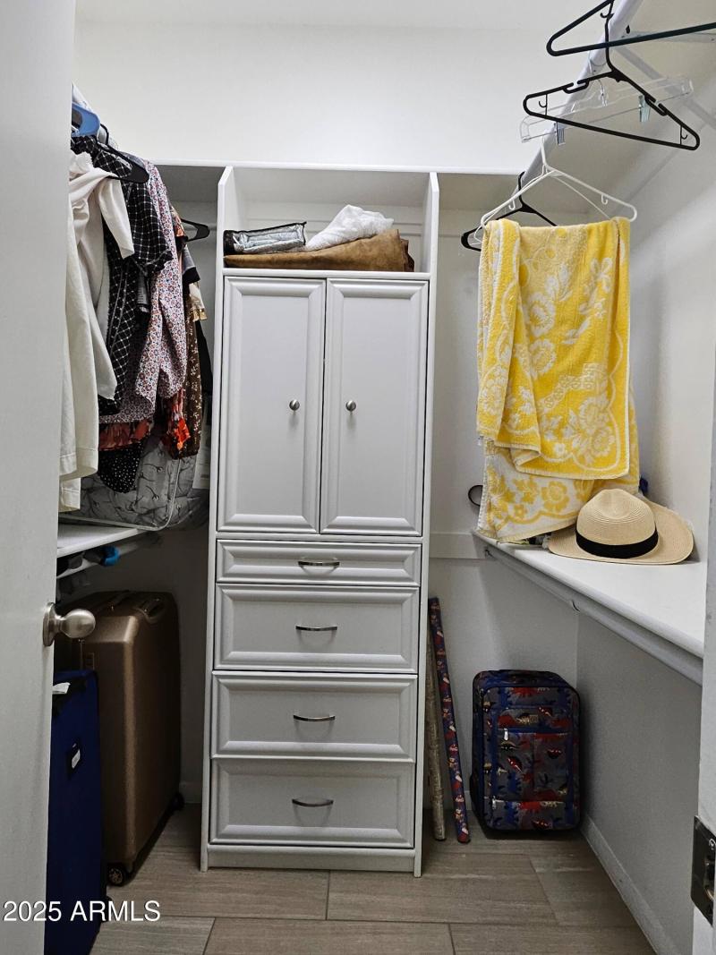 Master closet