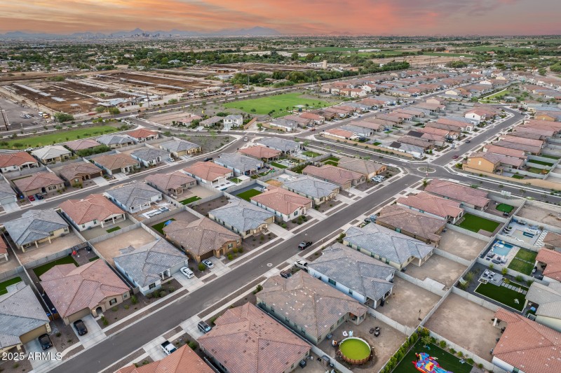 Downtown Phoenix to the NE