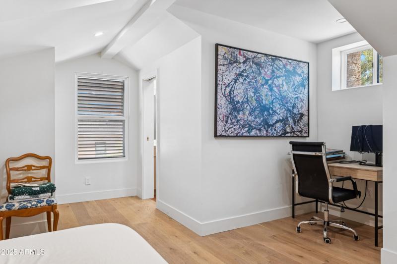 Upstairs primary bedroom