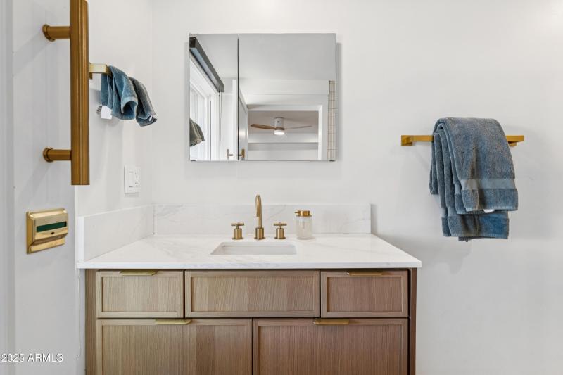 Downstairs primary bathroom