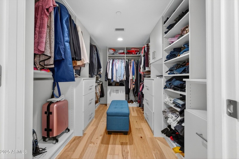 Primary Custom Walk-in Closet