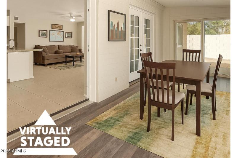 Bonus Room - Dining Room Virtual Staging