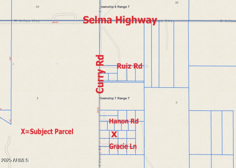 Wide Plat - 0 S Curry Rd CG 85194 402-03