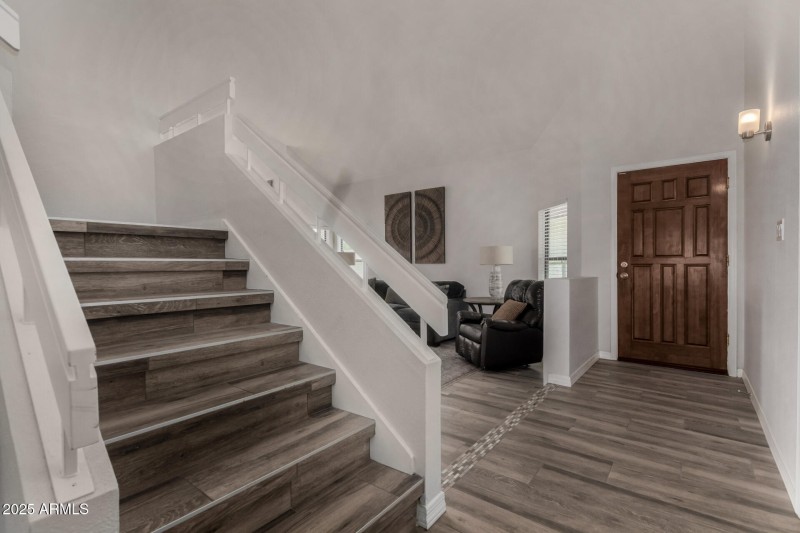 Modern Entry and Staircase