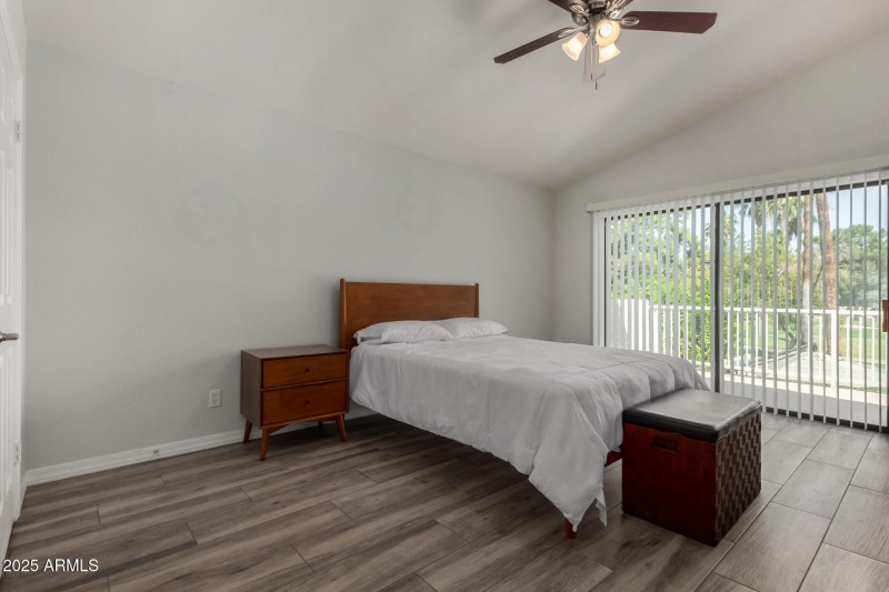 Primary Bedroom with Balcony