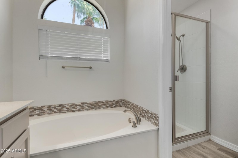Spa Bath and Walk-In Shower