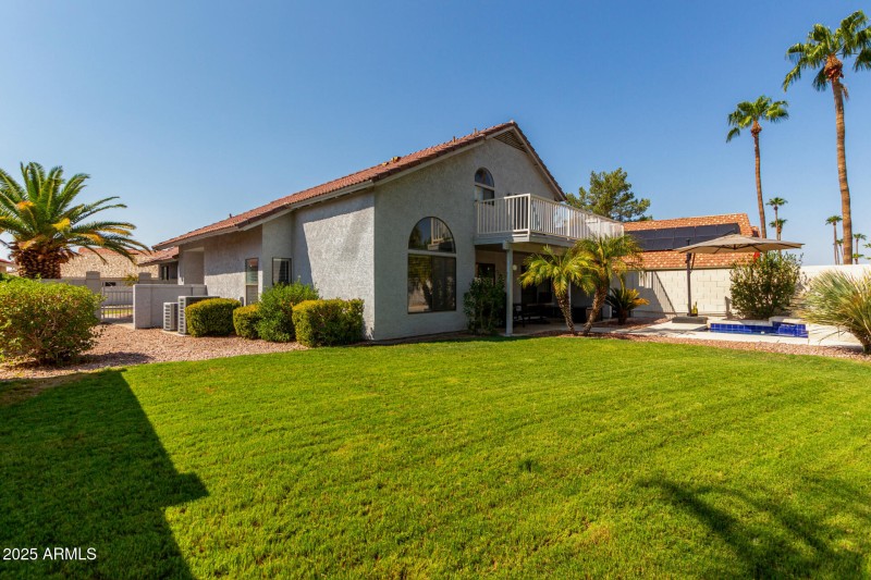 Expansive Backyard and Spa