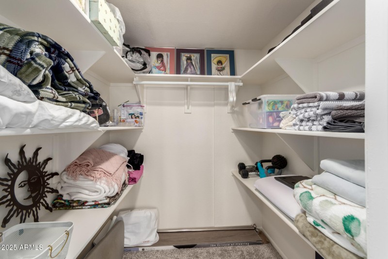 Upstairs Large Closet