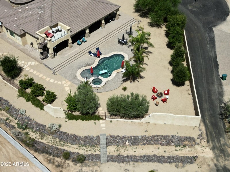 View of Yard From the SE