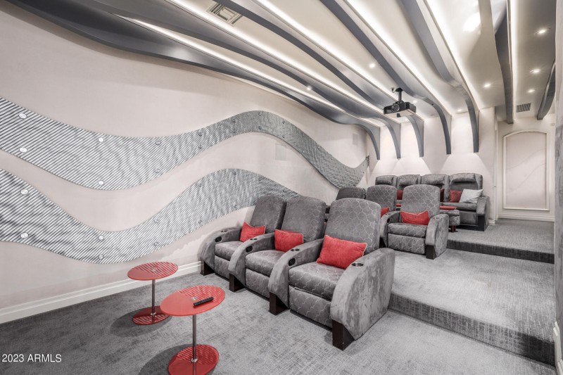 Interior View 32 Game Room Theatre