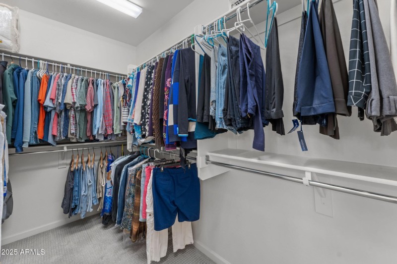 Large walk-in closet