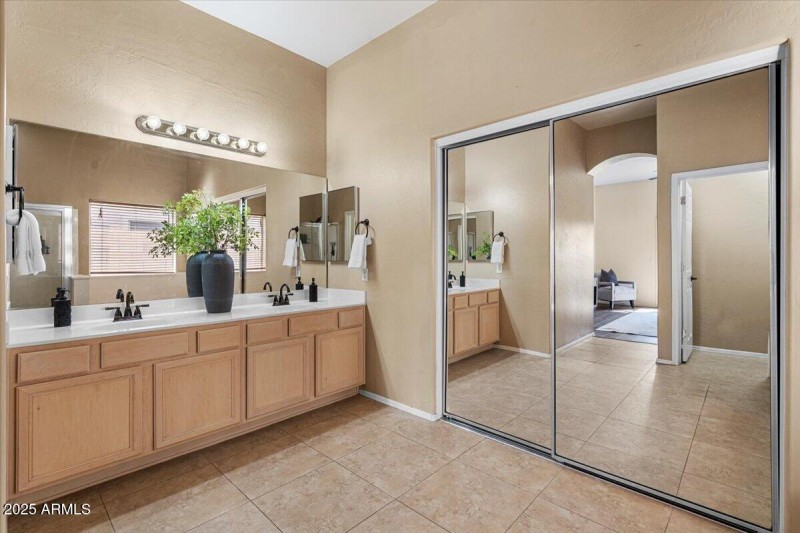 Master bathroom