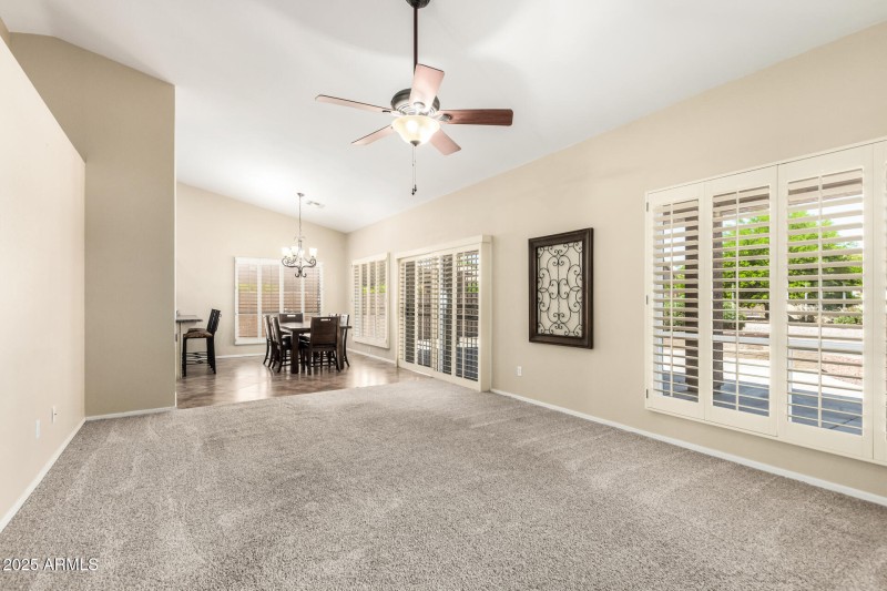 Living Room Open to Dining