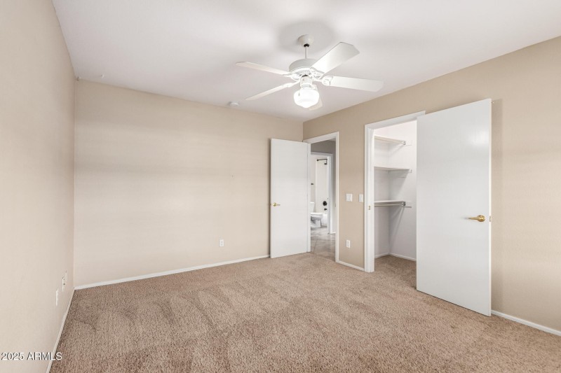 25 Third Bedroom w/ walk-in closet