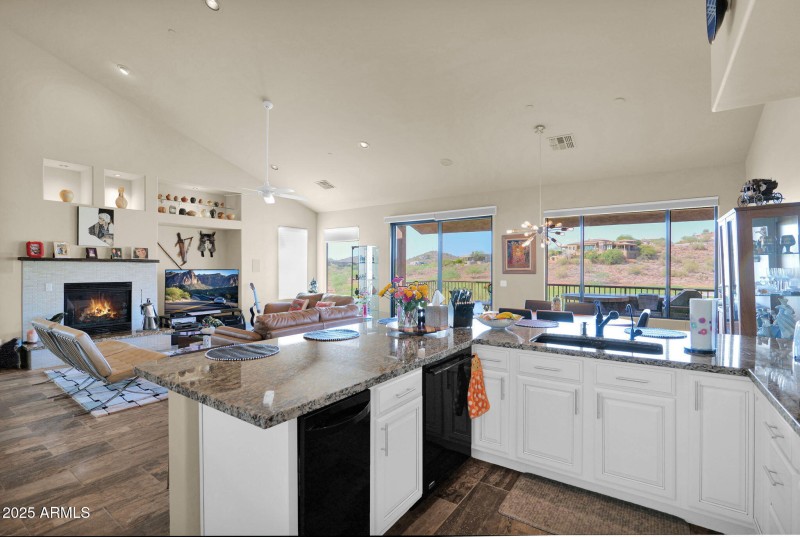 Kitchen with Views