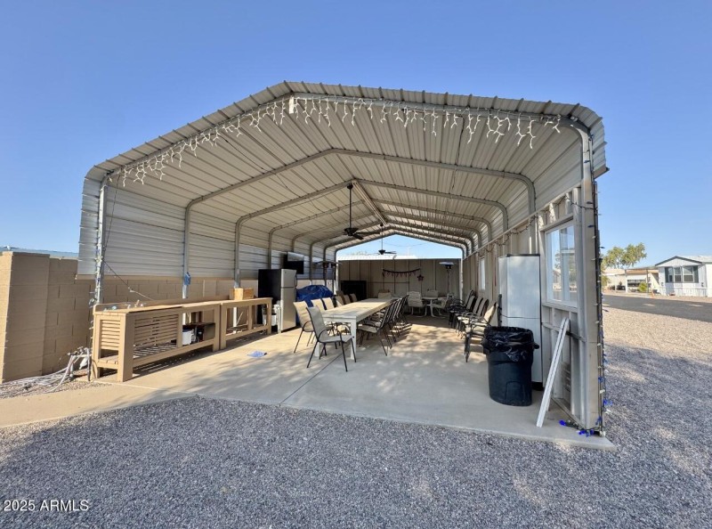 Covered community area