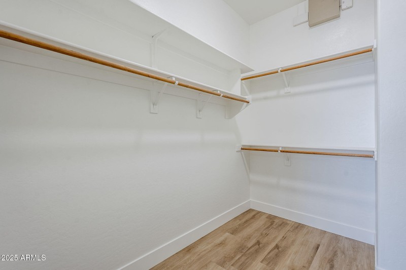 Primary Walk-In closet