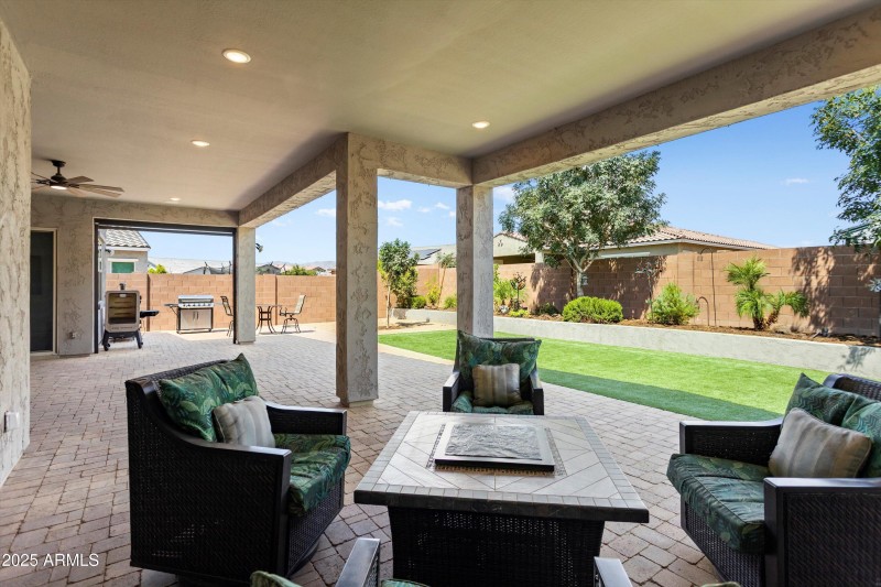 Rear Patio - Backyard