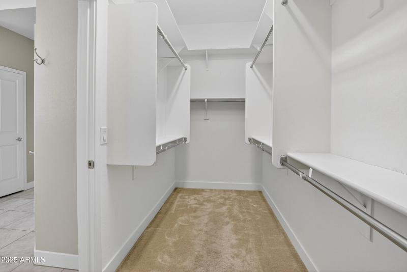 Primary Walk-In Closet