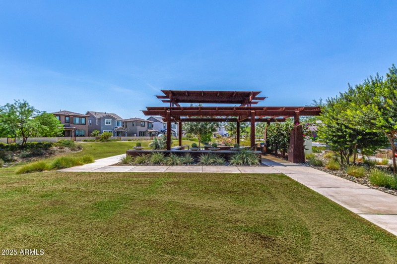 Lush Park Across the Street