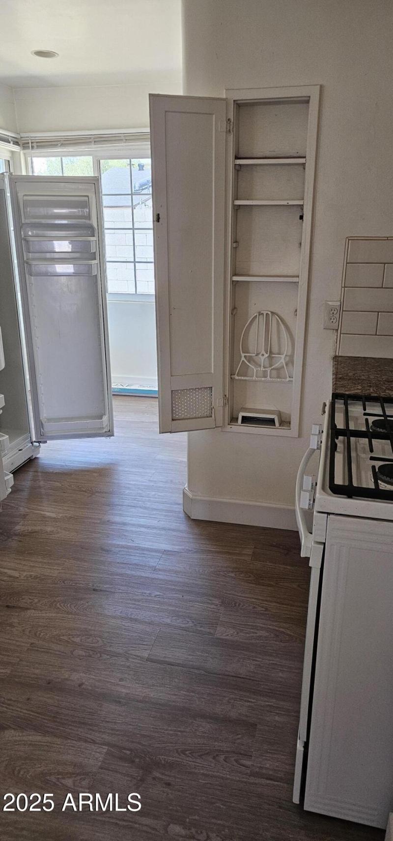 Hideaway ironing board