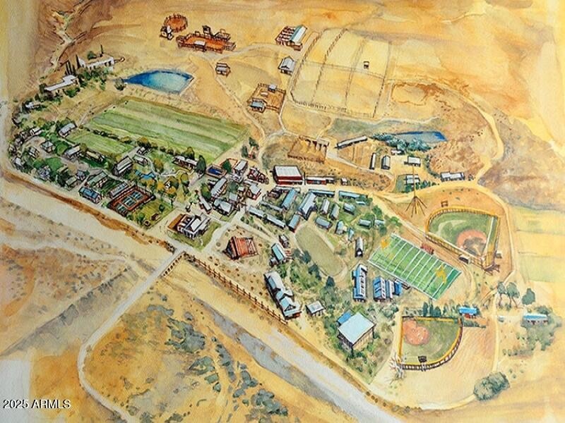 Aerial Hand Drawing
