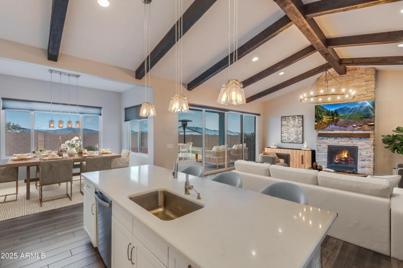 7045 Sienna kitchen to family rm 2