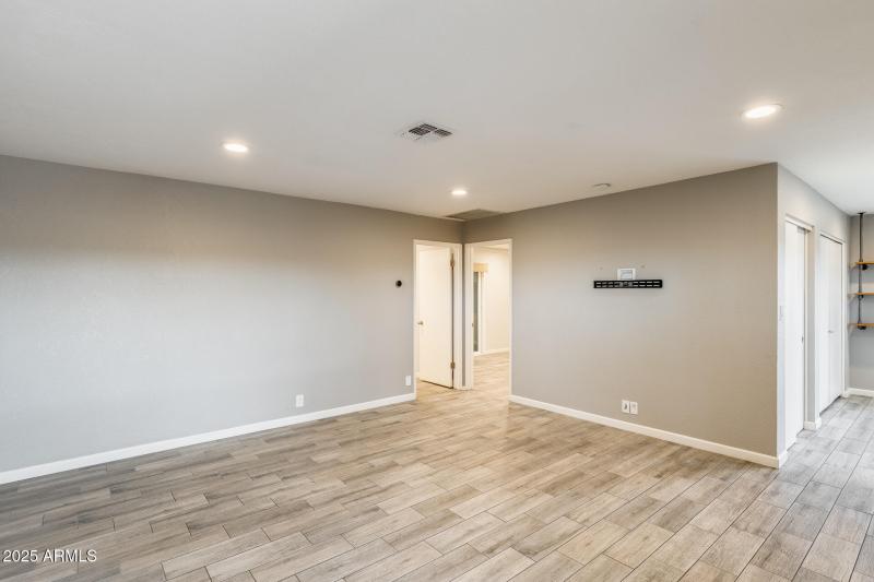 View from the front door