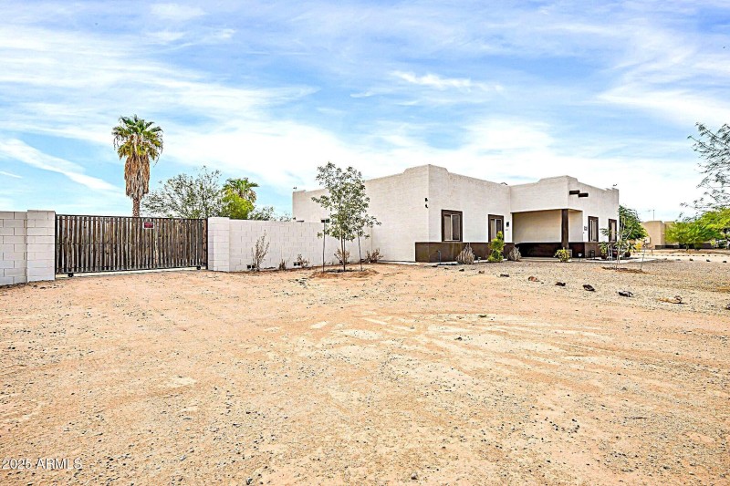 Front RV Gate on Left