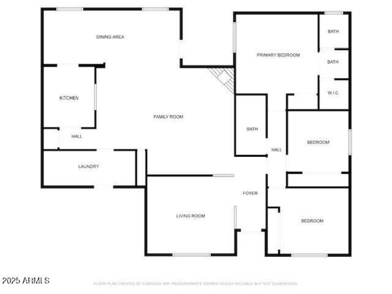2D Floor Plan for 15420 North 58th Avenu