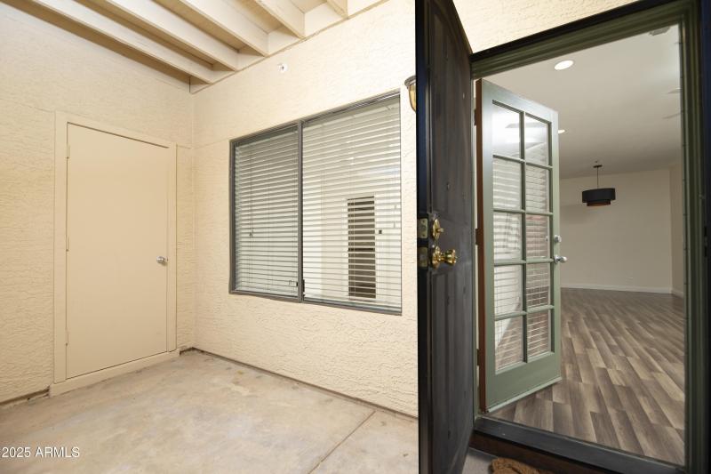 back patio 1 door opened 1