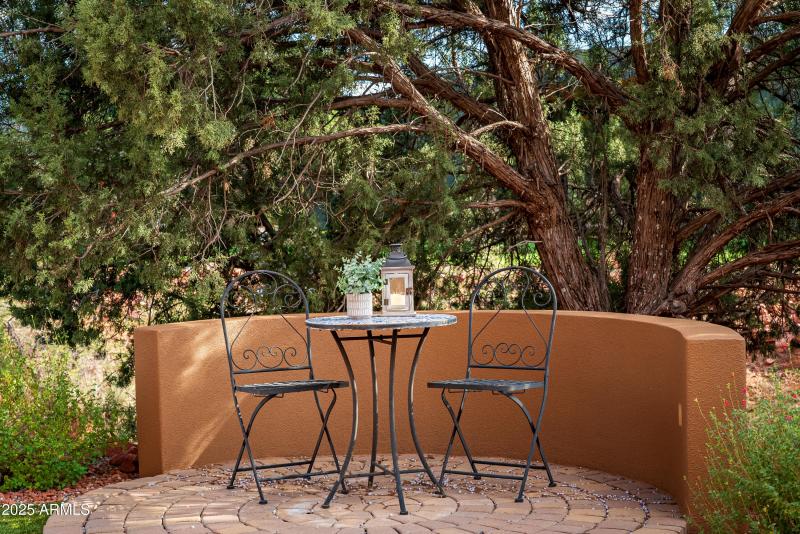 Circular Patio Near Arroyo