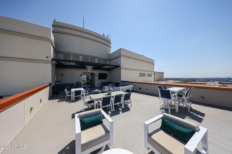 Rooftop Entertainment Area
