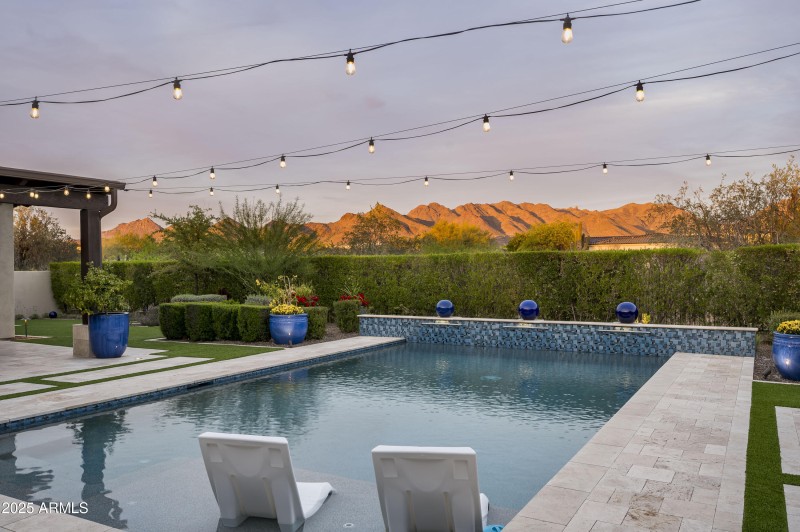 Pool and Mountain Views