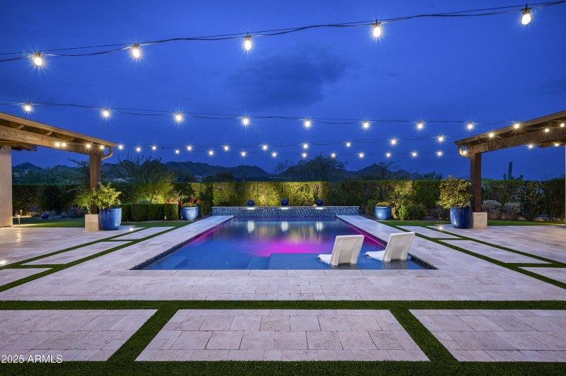 Pool and Mountain Views