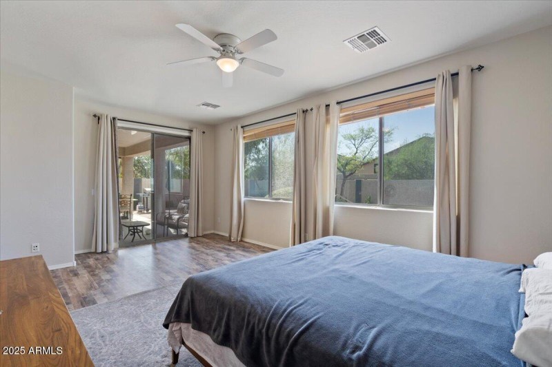 Primary Suite with Access to back patio