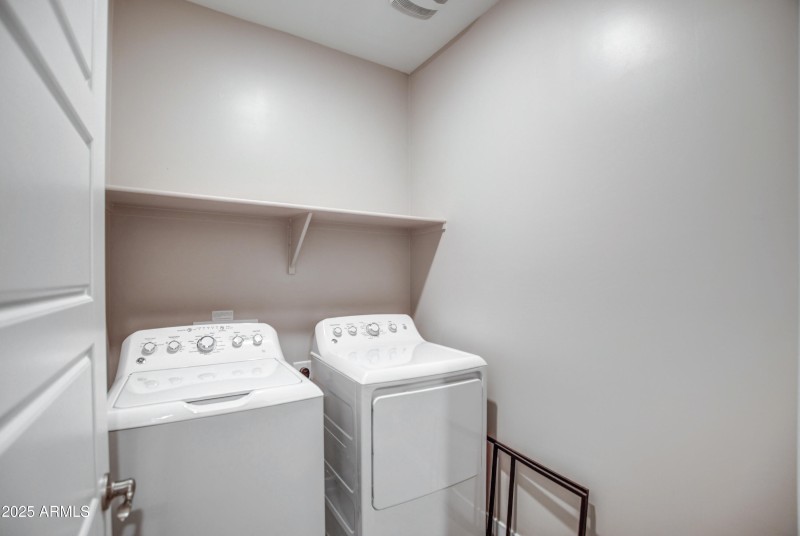 Upstairs Full Size Laundry Room