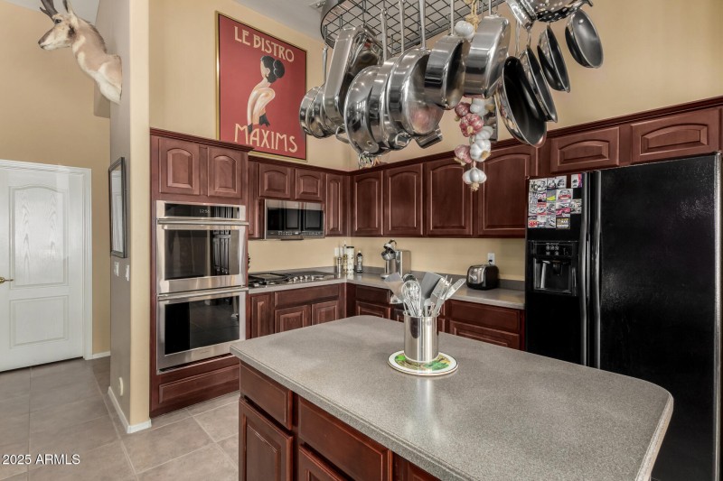 Double Ovens and Gas Stove Top