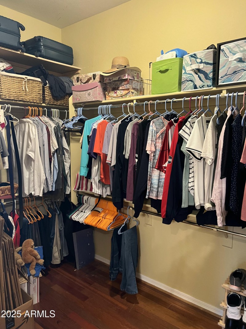 Master closet left side