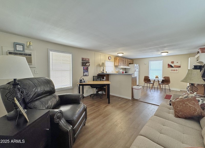 Great room looking towards kitchen
