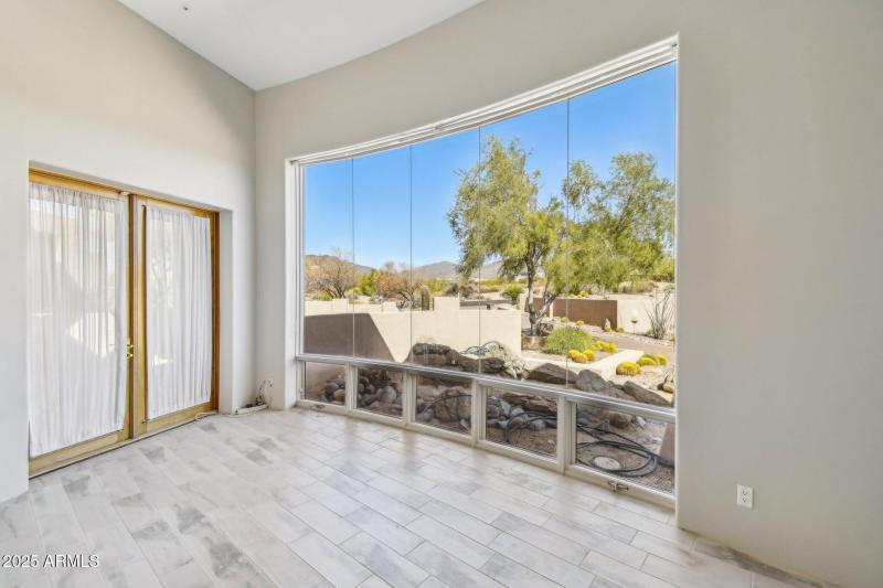 Office looking out to front