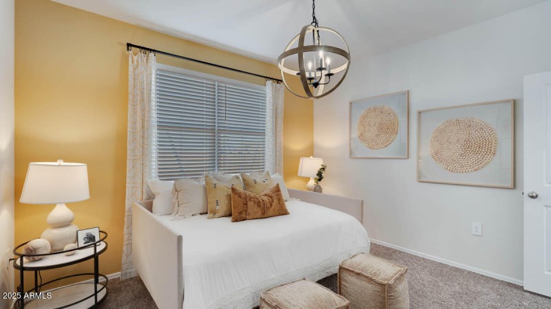 front bedroom or den