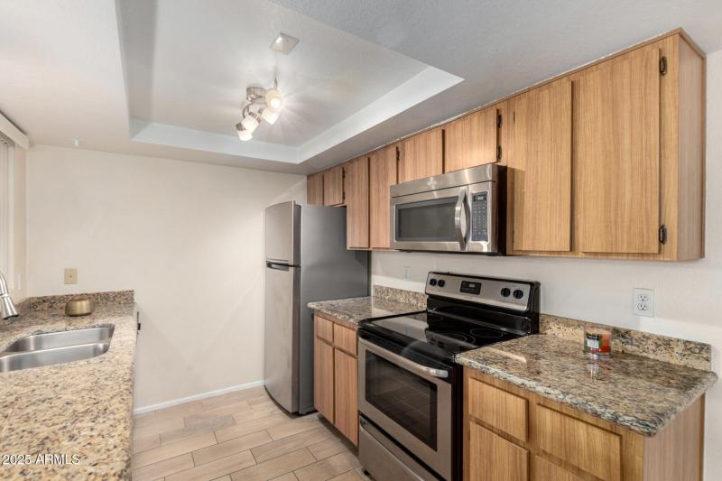 Stainless appliances