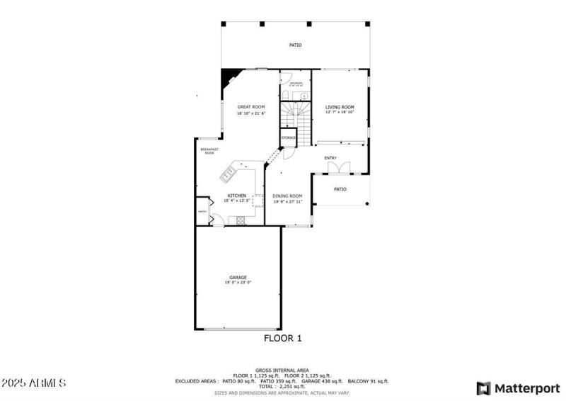 Floor Plan Level 1