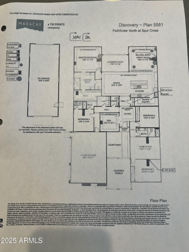 Russet floorplan